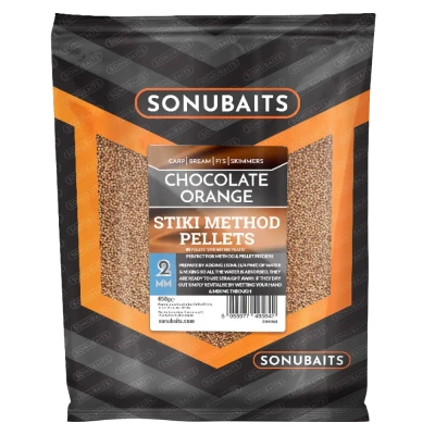 Afbeelding van Sonubaits Stiki Method Pellets 2mm 650g Chocolate Orange