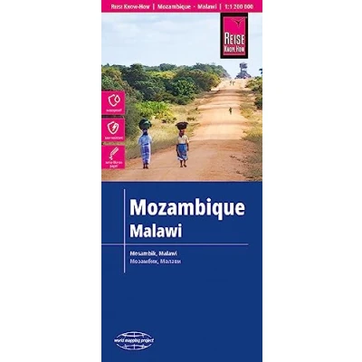 Afbeelding van Reise Know How Landkarte Mosambik, Malawi 1:1.200.000