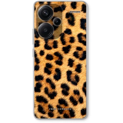 Afbeelding van Case Company® hoesje geschikt voor Xiaomi Redmi Note 13 Pro plus Luipaard Soft Cover Telefoonhoesje Bescherming aan alle Kanten en Schermrand
