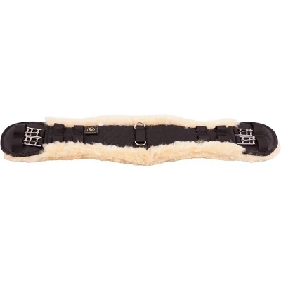 Afbeelding van BR Dressuursingel Anatomisch Sheepskin Naturel 80cm Agradi.be