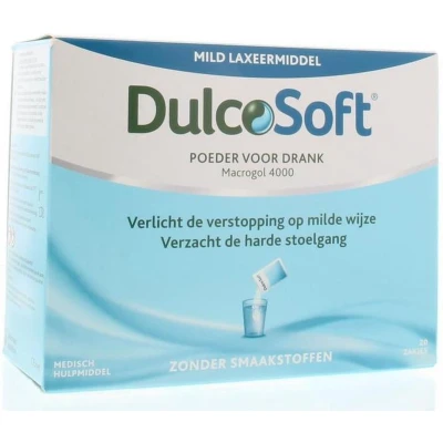 Afbeelding van Dulcosoft Macrogol 4000 Poeder Voor Drank Sach 10g