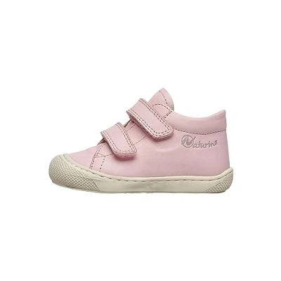 Afbeelding van Naturino Cocoon VL schoenen voor eerste stappen, van nappaleer, roze, 18, Roze