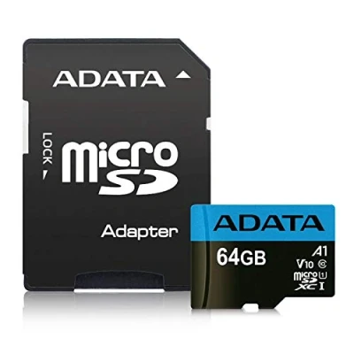 Afbeelding van ADATA 64 GB, microSDHC, klasse 10 UHS I