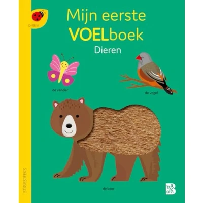 Afbeelding van Uitgeverij ballon mijn eerste voelboek dieren