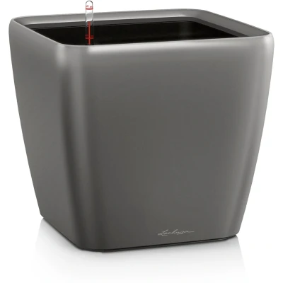 Afbeelding van Lechuza Quadro premium 50 LS Antraciet metallic