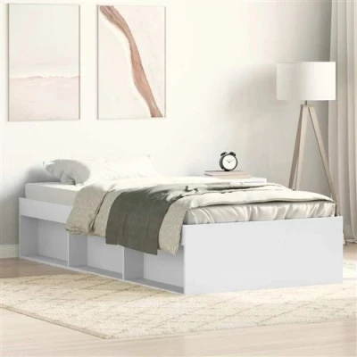 Afbeelding van Bedframe Bruineikenkleurig 140X200 cm 75 x 190 / Wit