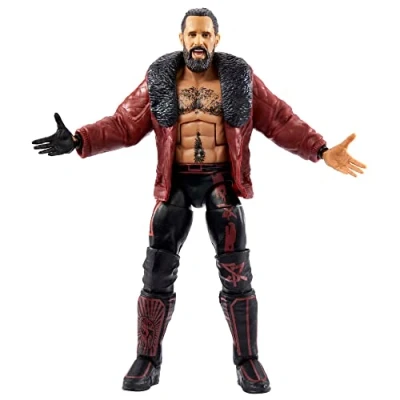 Afbeelding van WWE HDF21 Seth Rollins Elite Collection actiefiguur (ca. 15 cm) speelgoed voor kinderen vanaf 8 jaar