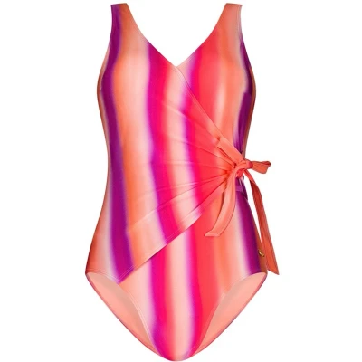 Afbeelding van ten Cate Beach Badpak Summer Ikat Gradient Rose/dessin 40