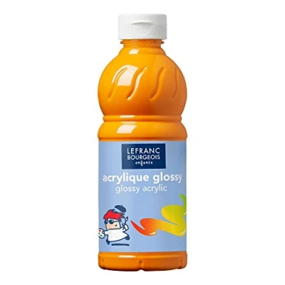 Afbeelding van Lefranc Bourgeois Acrylglans 500 ml geelgoud