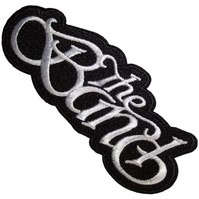 Afbeelding van The Band Logo Patch Zwart/Wit
