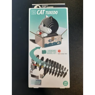 Afbeelding van EUGY 3D Katten Tuxedo