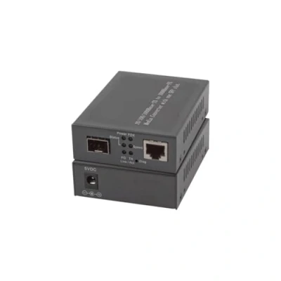Afbeelding van EFB Elektronik Mediaconverter 1x100/1000Mbit Rj45, 1 x Gigabit SFP poort, Data converter