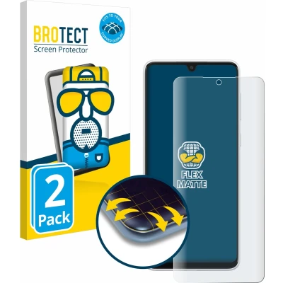 Afbeelding van BROTECT Screenprotector voor Samsung Galaxy A33 5G Folie Beschermfolie matte volledig dekking (2 Stuks)