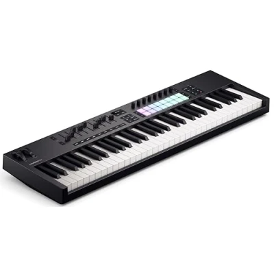 Afbeelding van novation Toetsenbordbediening Launchkey 61 Mk4 (Toetsenbord), MIDI controller, Zwart