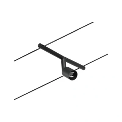 Afbeelding van Paulmann Salt Wire Spot max1x10W GU5.3 Black matt/