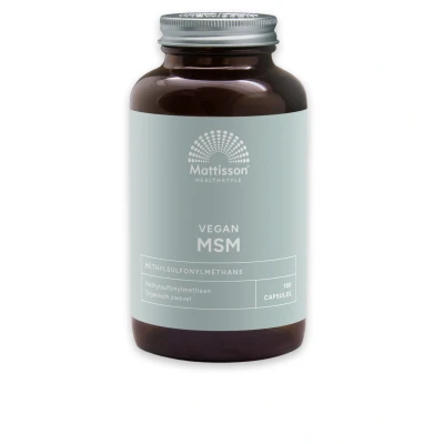 Afbeelding van Mattisson MSM 800mg 180 capsules