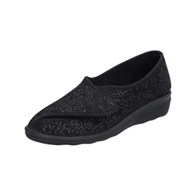 Afbeelding van Westland by Josef Seibel Instappers, Dames, Maat: 36, Schwarz Textiel