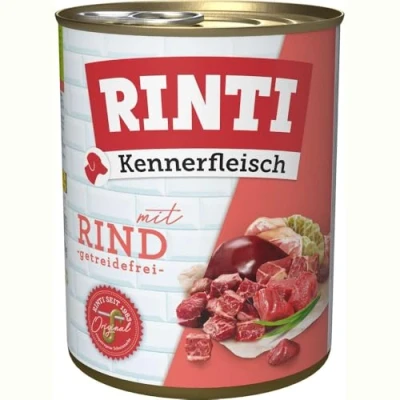 Afbeelding van 800g RINTI Kennerfleisch met rund hondenvoer nat