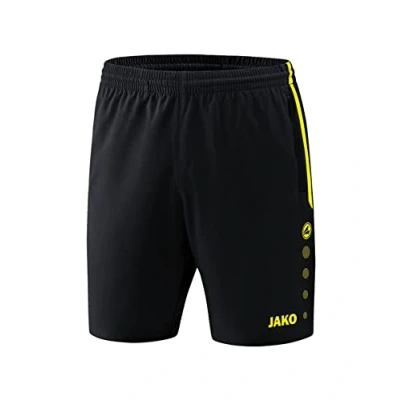 Afbeelding van JAKO Short Competition 2.0 Zwart/fluogeel