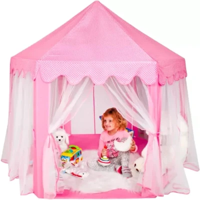 Afbeelding van Kruzzel Children&#39;s tent pink 23869