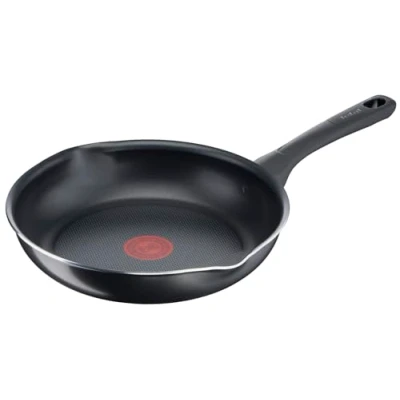 Afbeelding van Tefal Day By On pan 28 cm met titanium antiaanbaklaag, thermische signaaluitgiet, diffusorvoet, diepe vorm, geschikt voor gas, keramisch, elektrisch, gemakkelijk te reinigen