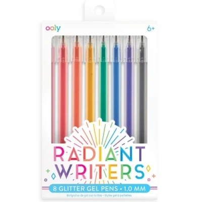 Afbeelding van Ooly gelpennen glitter 8st