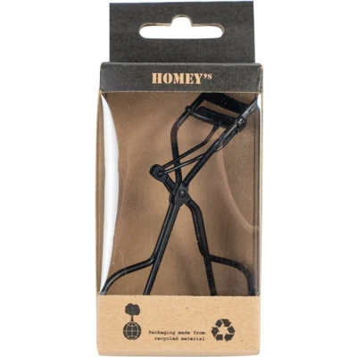 Afbeelding van Homey&#039;s wimperkruller 10cm RVS/rubber mat zwart