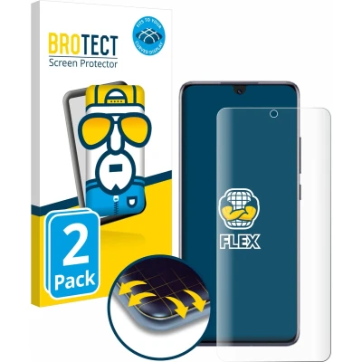 Afbeelding van BROTECT Screenprotector voor Honor Magic 6 Lite Folie Beschermfolie transparant volledig dekking (2 Stuks)