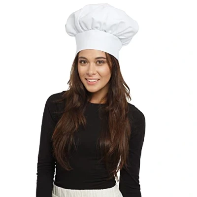 Afbeelding van Dress up America Red Gingham Chef Hoed voor kinderen Mooie verkleedset rol spelen