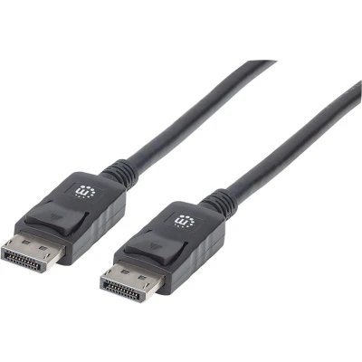 Afbeelding van Manhattan 306935 CG DisplayPort kabel Aansluitkabel stekker, stekker 1.00 m Zwart