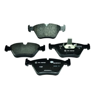 Afbeelding van HELLA 8DB 355 010 711 Remblokkenset Geschikt voor slijtage waarschuwingscontact BMW: 5 Saloon, Touring