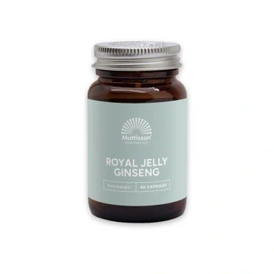 Afbeelding van Mattisson Royal Jelly &amp; Ginseng 60 capsules