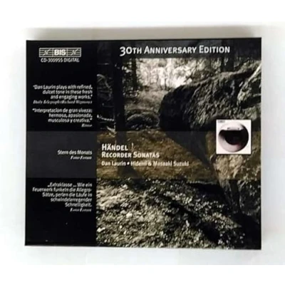 Afbeelding van Dan Laurin, Hidemi &amp; Masaaki Suzuki Handel: Recorder Sonatas (CD)