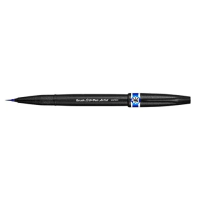 Image de PENTEL FEUTRE PINCEAU BLEU ULTRA F
