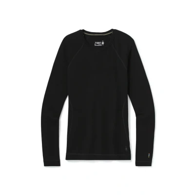 Afbeelding van Smartwool Classic Thermal Merino BASE Layer CREW Longsleeve, Dames, Maat: XS, Black