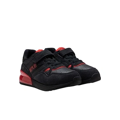 Afbeelding van Replay Gbs29 .000.c0022l Sneakers voor jongens, zwart., 33 EU