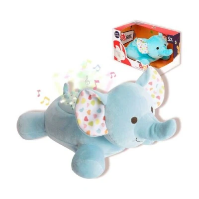 Afbeelding van Liggende Pluche met Geluid Olifant 8411865181421