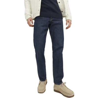 Afbeelding van Jack &amp; Jones Chris Original Straight leg jeans, Heren, Maat: 29x32, Blue denim