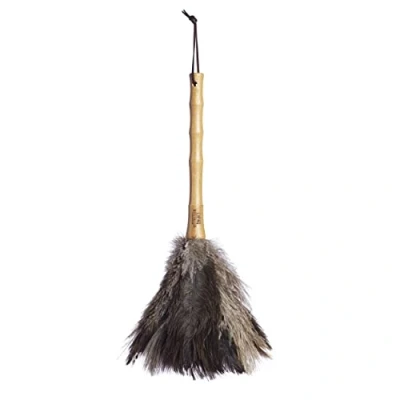 Afbeelding van KitchenCraft Living Nostalgia plumeau gemaakt van echte struisvogelveren 40 cm (15.5 &quot;)
