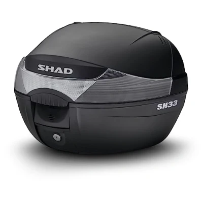 Image de Top case shad 33l noir (capacite 1 casque integral + accessoires)