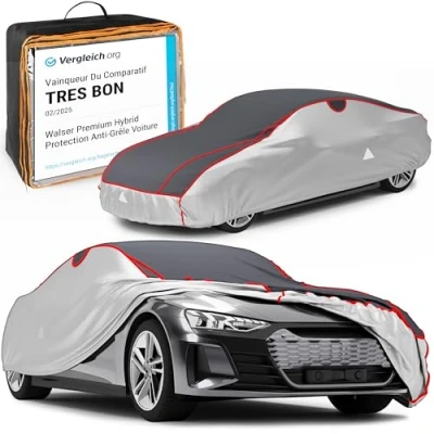Afbeelding van WALSER 30971 Autohoes volledig bedekkend XL 175 525 Grijs AUDI: A6 C6 Avant, VOLVO: V50, JAGUAR: S Type