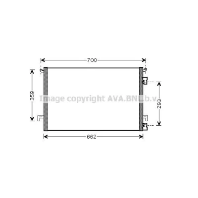 Afbeelding van Ava Cooling Ventilatormotor /wiel motorkoeling OL7505