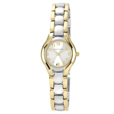 Afbeelding van ANNE KLEIN Dameshorloge met datumfunctie, zilver/goud, Kwartsuurwerk