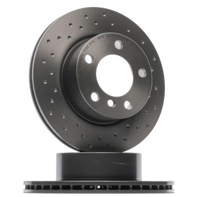 Afbeelding van BREMBO 09.9750.2X Remschijf 284 22 5 geperforeerd/interne ventilatie Gecoat High carbon BMW: 2 Coupe, 1 Hatchback