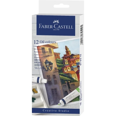 Afbeelding van Faber Castell olieverf 9 ml 12 tubes FC 379512