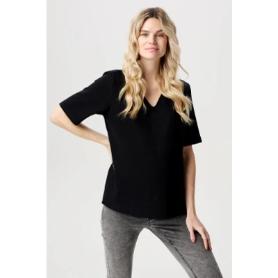 Afbeelding van Voedings t shirt Multia Black S