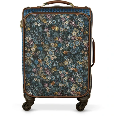 Afbeelding van Pip Studio Tosca Trolley koffer Blauw Tutti i Fiori Waterafstotend