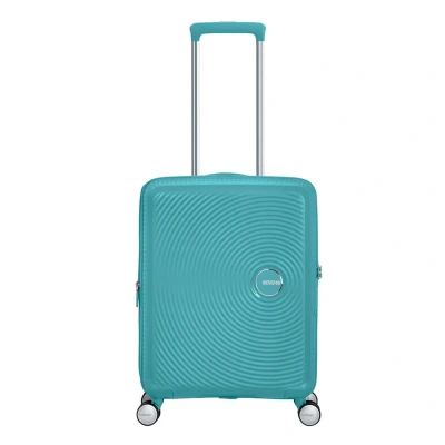 Afbeelding van American Tourister Soundbox Spinner 55 Expandable turquoise tonic Harde Koffer