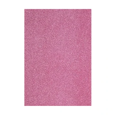Afbeelding van Vaessen Creative Foam 2mm 10 stuks A4 Glitter pink