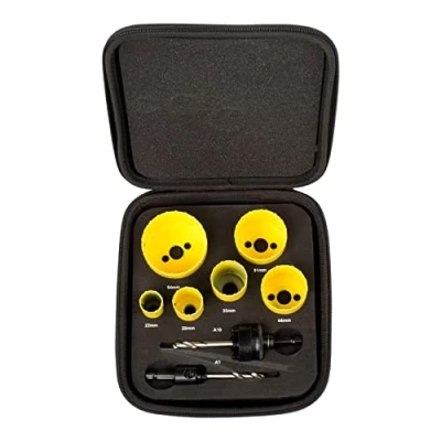 Afbeelding van gatzagenset HSS 22 tot 64mm 8 delig